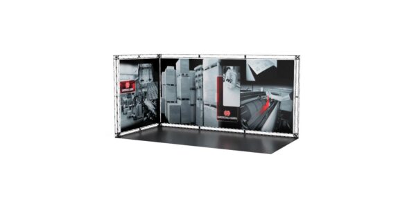 Parete Angolare 600x300 - struttura modulare X15