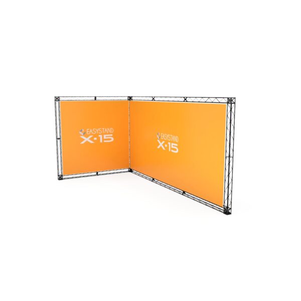 Parete Angolare 600x300 - struttura modulare X15 - immagine 4