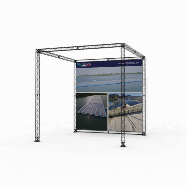 Stand Semiragno 300x300 - struttura modulare X10 - immagine 2