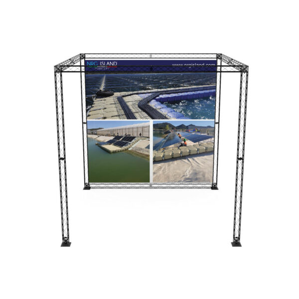 Stand Semiragno 300x300 - struttura modulare X10