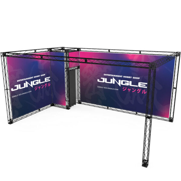 Stand Angolare con Sgabuzzino 600x390 - struttura modulare X15