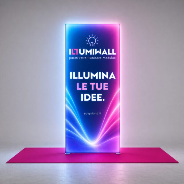 Parete Retroilluminata 100x250h