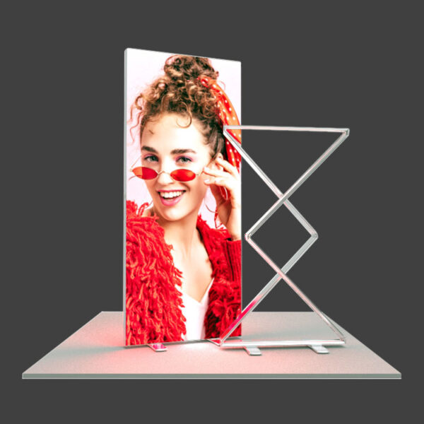 Parete Retroilluminata Pieghevole 100x200h