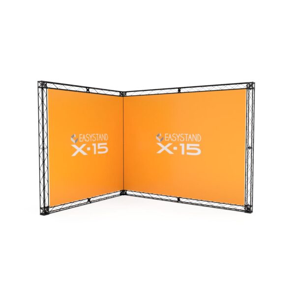 Parete Angolare 390x300 - struttura modulare X15 - immagine 2